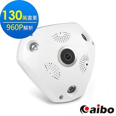 aibo IPVR2 360度環景 無線網路攝影機130萬畫素/960P解析