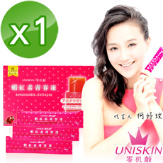 【UNISKIN零机齡】蝦紅素青春凍(14入/盒)*1盒/共14條