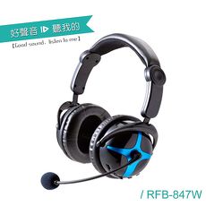 【ALTEAM我聽】 RFD-847W USB 2.4G 耳罩式耳麥