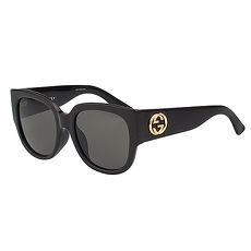 GUCCI 經典粗版 太陽眼鏡(黑色)