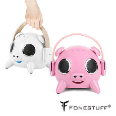 FONESTUFF瘋金剛F1-PIG 2.1聲道藍牙喇叭白色