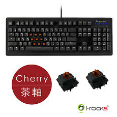 i-Rocks IRK65MN機械式電競鍵盤-德國Cherry茶軸