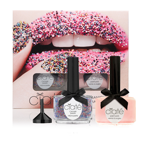 【英國Ciate夏緹】Caviar Manicure Set魚子醬指甲油組合-Rainbow 彩虹