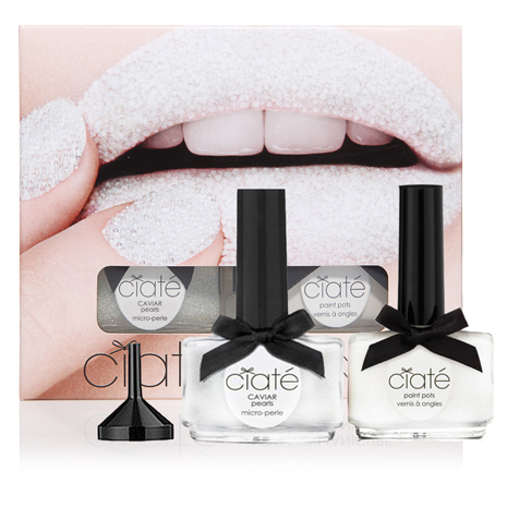 【英國Ciate夏緹】Caviar Manicure Set魚子醬指甲油組合-Mother of Pearl珠母貝(app)