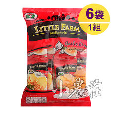 Little Farm小農莊麵包餅乾.蒜香口味隨手包_(1組/6袋)