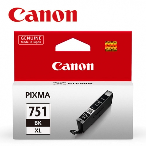 CANON CLI-751XL-BK 原廠相片黑XL墨水匣
