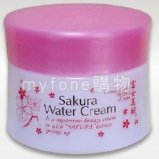 日本富士美櫻 Sakura Water Cream 櫻花保濕出水霜100g