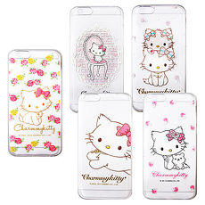 三麗鷗授權正版 Charmmy Kitty 波斯貓恰咪 iPhone 6s/6 4.7吋 i6 透明軟式保護套 手機殼
