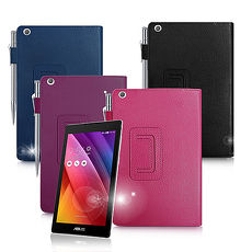 ASUS ZenPad 10 Z300CL 經典商務書本式 磁扣支架保護套