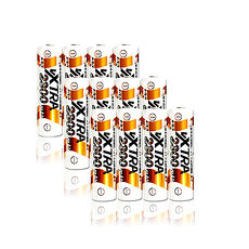 VXTRA飛創 3號高容量2300mAh低自放電池(12顆入)