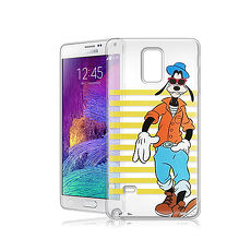 迪士尼授權正版 Samsung Galaxy Note 4 街頭系列透明軟式手機殼(帥氣高飛)