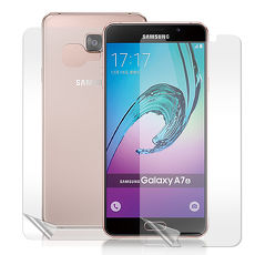 【VXTRA】三星 Samsung Galaxy A7 (2016) 5.5吋 高透光亮面耐磨保護貼(正反雙膜) 保護膜