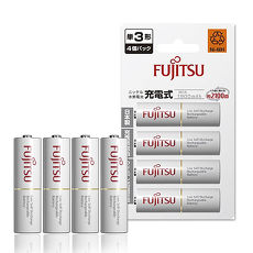 Fujitsu 富士通 1900mAh 低自放鎳氫充電電池 HR-3UTC (3號8入)