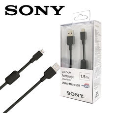 SONY Micro USB 1.5M原廠傳輸充電線-黑色(CP-AB150) RX100 QX10 KW11 NEX-6L NEX3 盒裝
