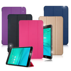 VXTRA ASUS ZenPad C Z171KG 經典皮紋三折保護套 平板皮套 華碩