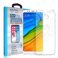 MONIA 紅米5 Plus 日本頂級疏水疏油9H鋼化玻璃膜 玻璃保護貼