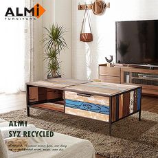 【ALMI】SYZ RECYCLED- 2 DRAWERS 雙抽咖啡桌