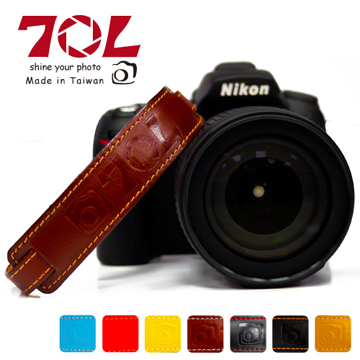 70L SWL1211 COLOR WRIST STRAP 真皮彩色相機手腕帶