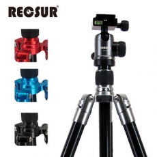 RECSUR 銳攝 RS-3224A+VQ-20 四節反折式鎂鋁合金腳架 台腳二號-送拭鏡筆