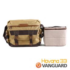 VANGUARD 精嘉 HAVANA 38 哈瓦那 38 輕量攝影側背包-卡其