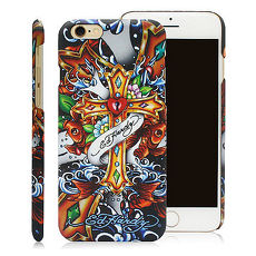 Ed Hardy 【 iPhone 6/6s 】十字架 經典圖騰 保護殼 硬殼 背蓋