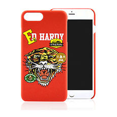 Ed Hardy 【 iPhone 7PLUS/8PLUS 】5.5吋 趣味老虎 經典圖騰 霧面 保護殼 硬殼 背蓋
