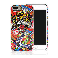 Ed Hardy 【 iPhone 7/8 】4.7吋 糖果老虎 經典圖騰 亮面 保護殼 硬殼 背蓋