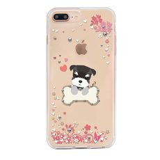 apbs x Mb 專屬款【 iPhone XR 】6.1吋 施華洛世奇 清透 減震 雙料 鑽殼 俏皮小Q