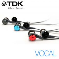 TDK CLEF-P2 -VOCAL- 原音重現立體聲耳機紅色