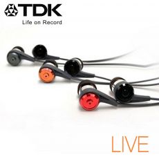 TDK CLEF-P2 -LIVE- 如臨現場立體聲耳機紅色
