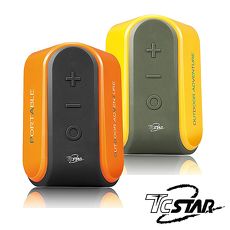 T.C.STAR 防水IPX5藍牙揚聲器 / TCS1030黃灰色