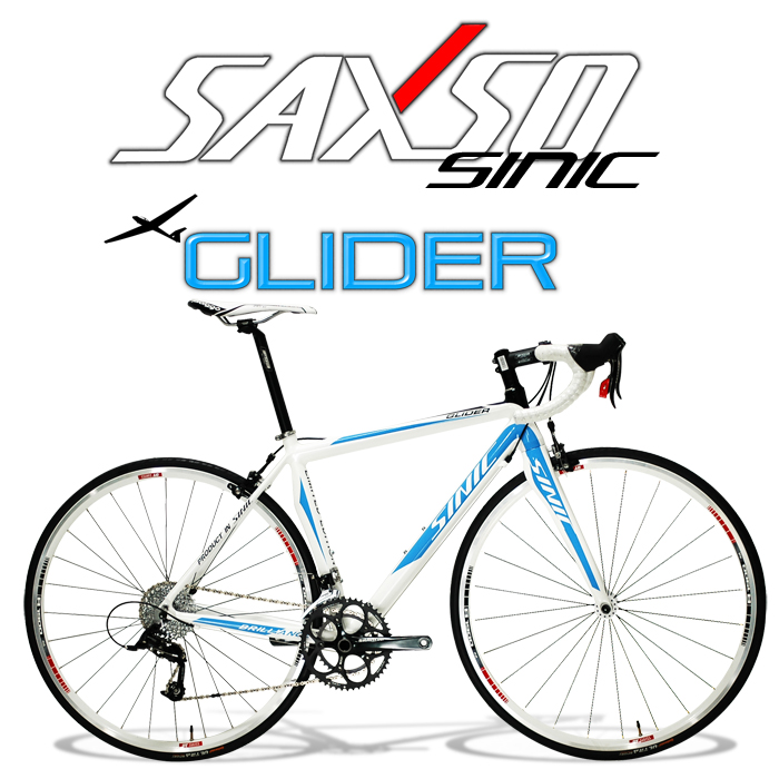 SAXSO SINIC Glider 專業級20S標準公路車(藍白)