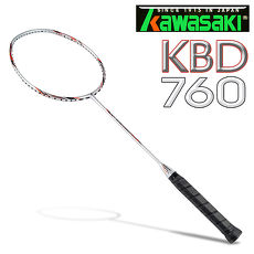 Kawasaki KBD760 碳纖維超輕羽球拍 (紅)