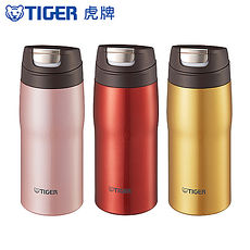 TIGER虎牌 日本製 360cc彈蓋式不鏽鋼保溫保冷杯 MJC-A036