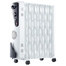 【快譯通Abee】12片扇葉波浪型恆溫電暖器 POL-1202