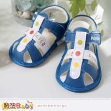 魔法Baby~男嬰兒鞋~繽紛圓點寶寶外出鞋~sh3812