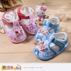魔法Baby~寶寶涼鞋~百貨專櫃正品女寶寶外出鞋~嬰兒鞋~sh3911