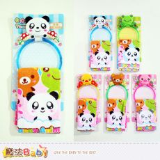 魔法Baby~卡通吸盤掛式擦手巾(A~E) 居家用品~C0095
