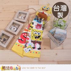 魔法Baby~台灣製正版海綿寶寶吊環擦手巾~C0102