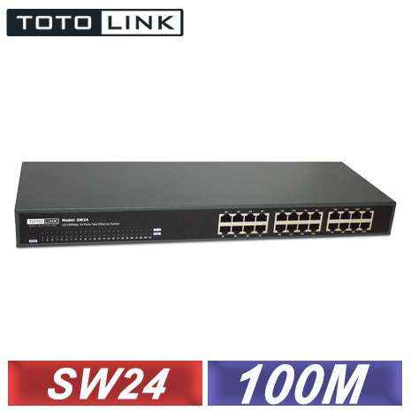 TOTOLINK〈SW24〉24埠乙太網路交換器