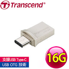 Transcend 創見 JF890S 16G Type-C+USB3.1 隨身碟