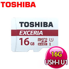 Toshiba 東芝 16GB Micro SDHC UHS-I U1 90MB記憶卡《附轉卡》