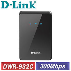 D-Link 友訊 DWR-932C 4G LTE可攜式無線路由器