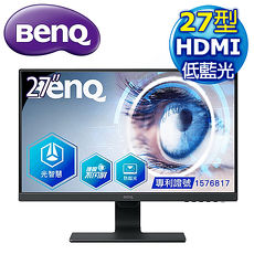 BenQ 明基 GW2780 27型 光智慧 IPS 薄邊框護眼液晶螢幕