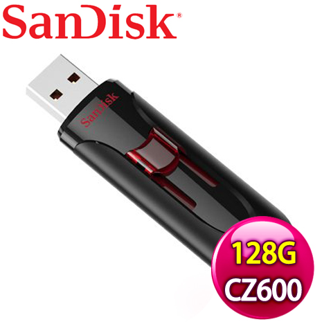 【限時免運】SanDisk CurzerGlide CZ600 128G USB3.0 隨身碟