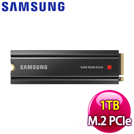 Samsung 三星 980 PRO with Heatsink 1TB PCIe 4.0 NVMe SSD 台灣代理商貨
