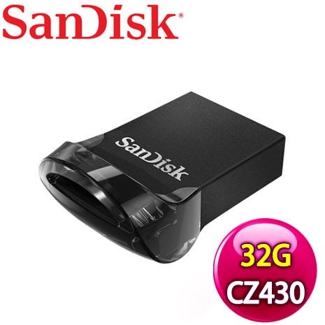 【限時免運】SanDisk CZ430 Ultra Fit 32G USB3.1 隨身碟