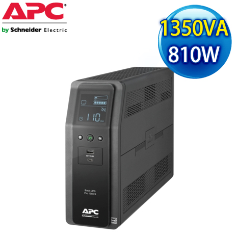 APC 1350VA UPS Pro 在線互動式不斷電系統(BR1350MS-TW)