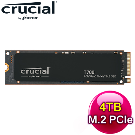 Micron 美光 Crucial T700 4TB PCIe 5.0 NVMe SSD