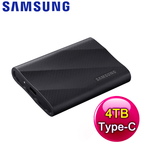 Samsung 三星 T9 4TB USB 3.2 Gen 2x2 移動SSD固態硬碟《星空黑》